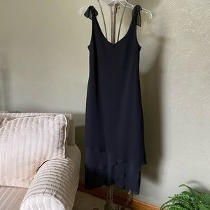 Tie shoulder Little Black Dress - size 10P